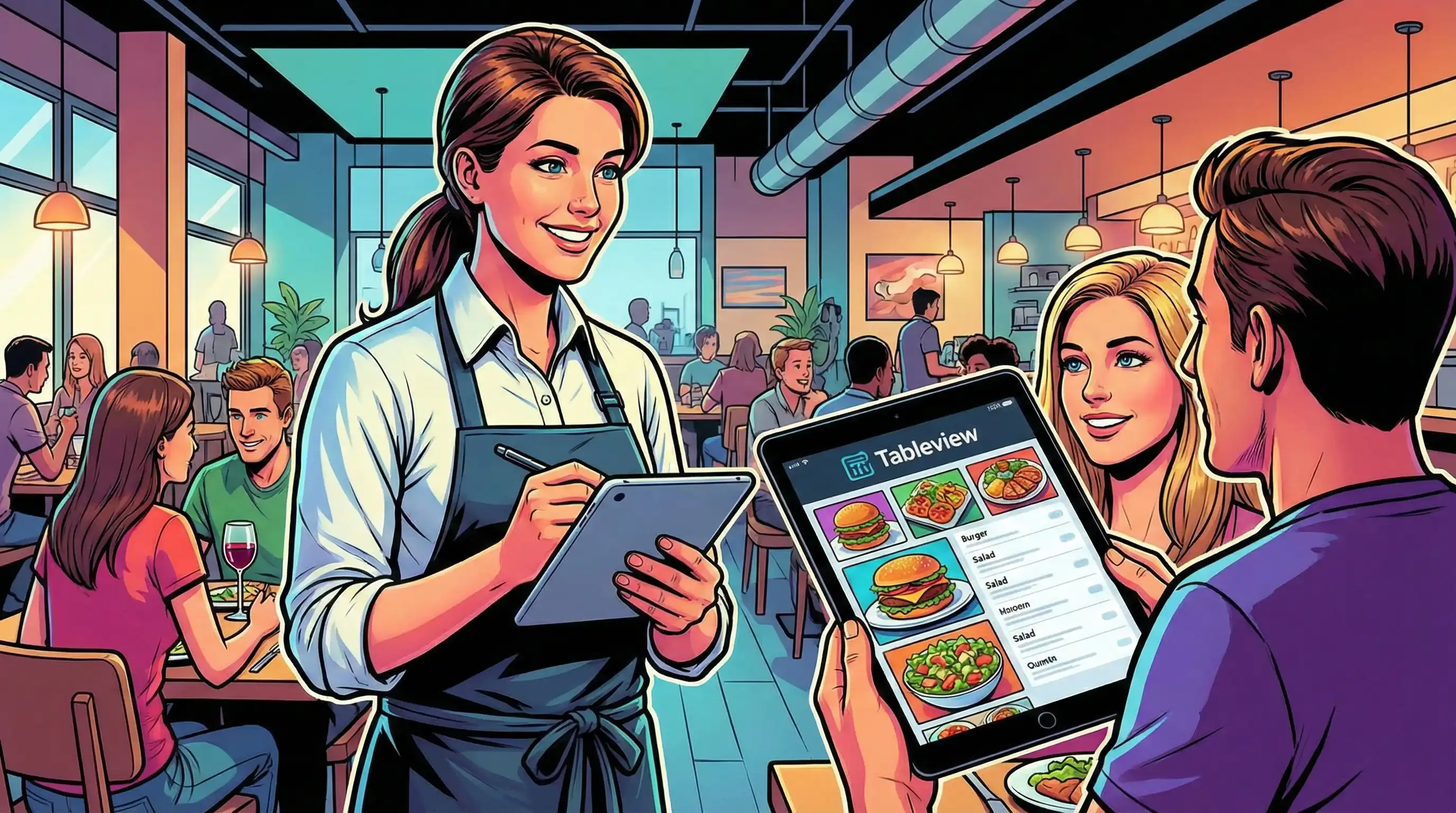 Restaurante POS iPad: Sistemas de Punto de Venta basados en iPad